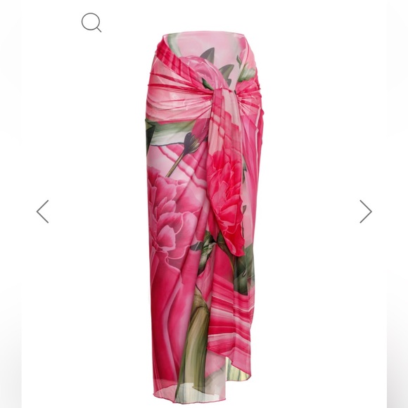 Agua Bendita Other - Agua Bendita Mirage Marine Pareo Cover Up